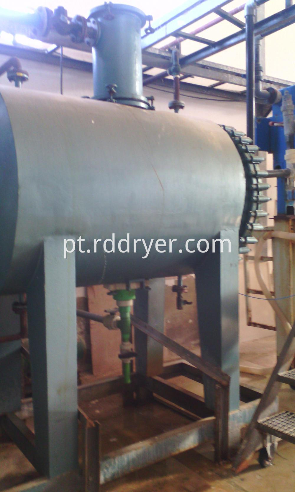 Rotary Rake Vacuum Dryer for Drying Titanium Silicon Molecular